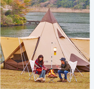 日本野營帳篷的先驅